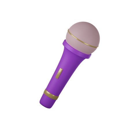 Free Microfone  3D Illustration