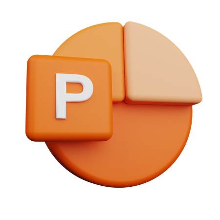 Free 마이크로 소프트 파워 포인트  3D Icon
