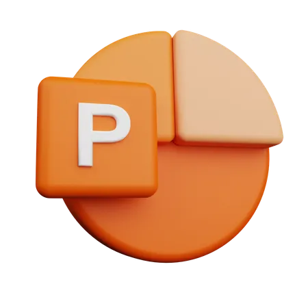 Free Microsoft Power Point  3D Icon