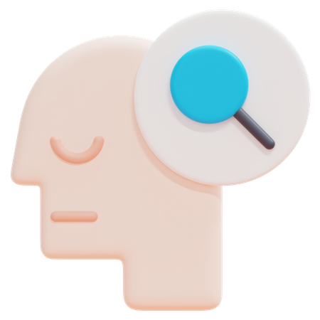 Free Mind Search  3D Icon