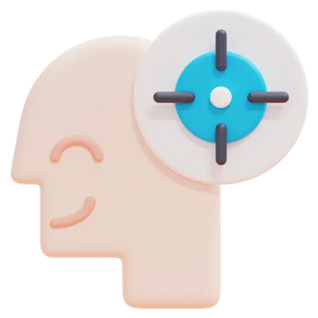 Free Mind Target  3D Icon