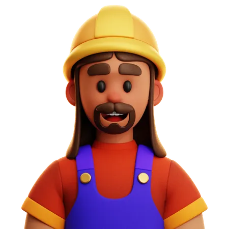 Free MINER  3D Icon