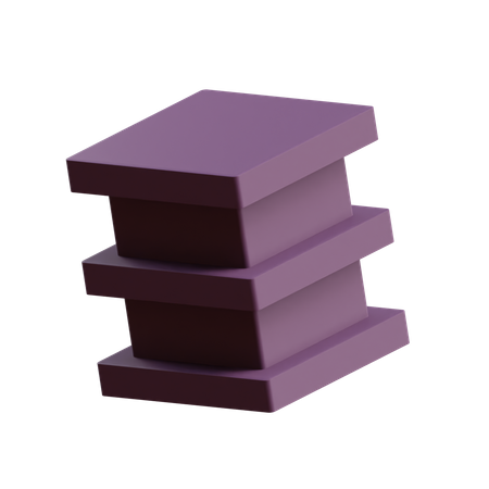 Free Mini-Quader-Turm  3D Icon