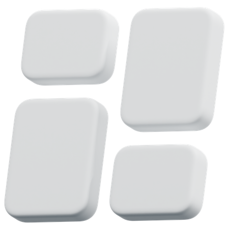 Free Modular Grid Layout  3D Icon