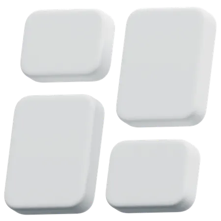 Free Modular Grid Layout  3D Icon
