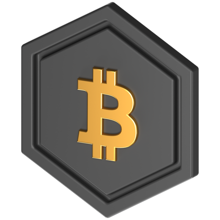 Free Moeda btc  3D Icon