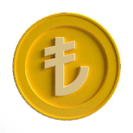 Free Moeda lira peru  3D Icon
