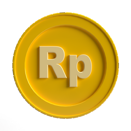 Free Moeda Rupia  3D Icon
