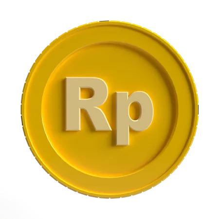 Free Moeda Rupia  3D Icon