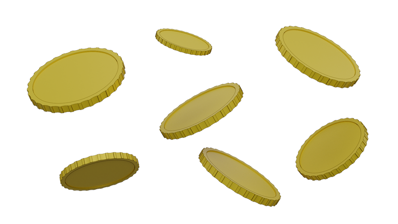 Free MOEDAS DE OURO  3D Icon