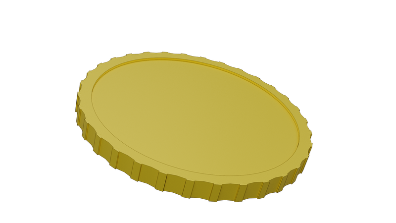 Free Moneda  3D Icon