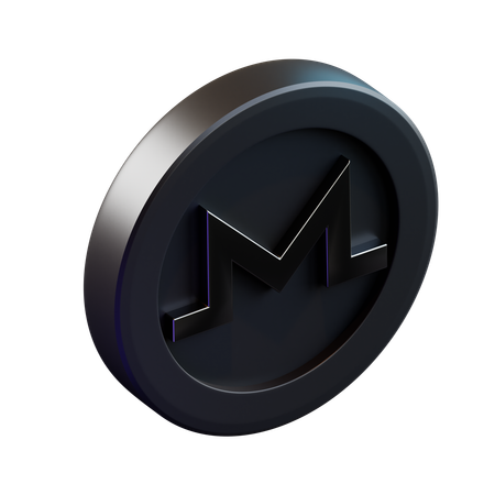 Free Monero  3D Icon