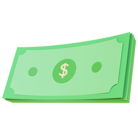 Free Money  3D Icon