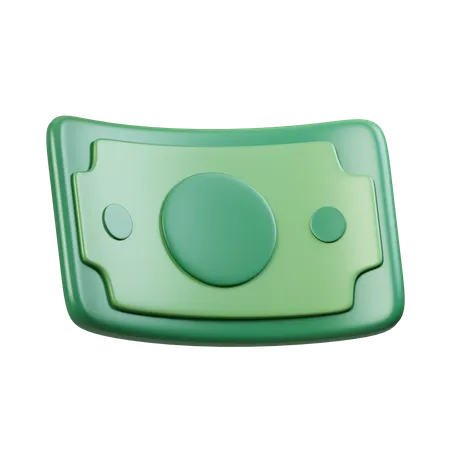 Free Money Note  3D Icon