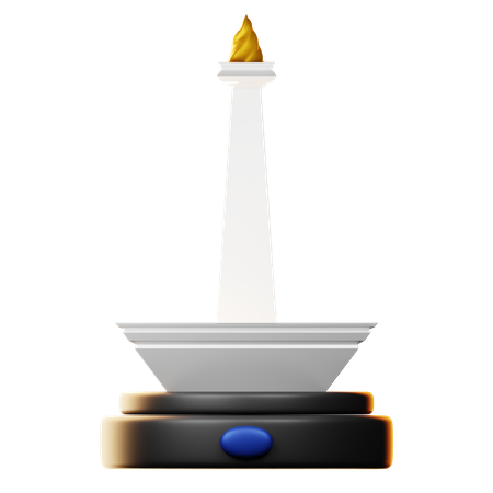 Free Monument national  3D Icon