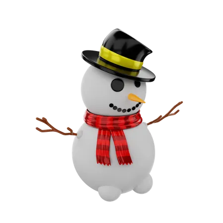 Free Muñeco de nieve  3D Illustration