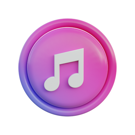 Free Music  3D Icon