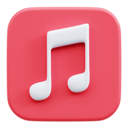 Free Music  3D Icon