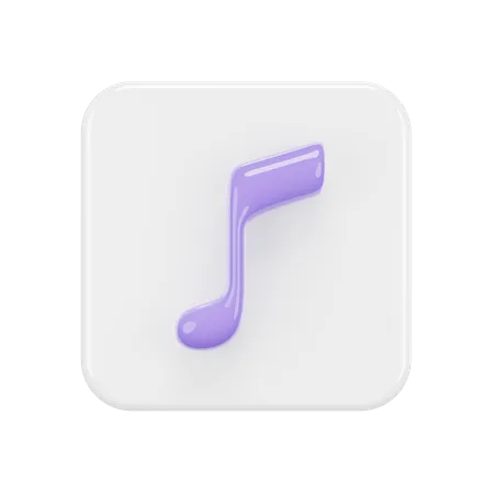 Free Music App  3D Logo