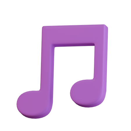 Free Music Note  3D Icon
