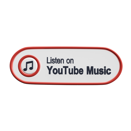 Free Música de Youtube  3D Icon