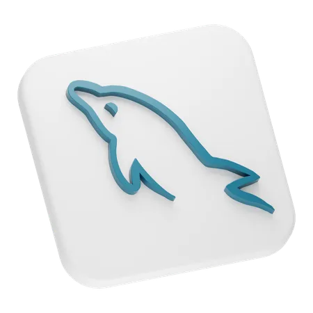 Free MySQL  3D Icon