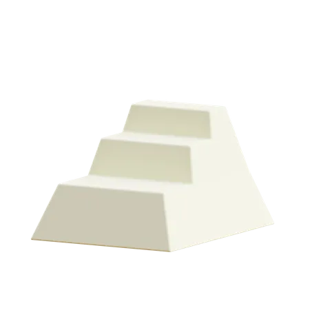 Free Narrow Stairs  3D Icon