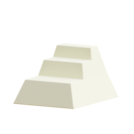 Free Narrow Stairs  3D Icon