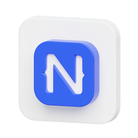 Free Native Script Logo 3D Illustration