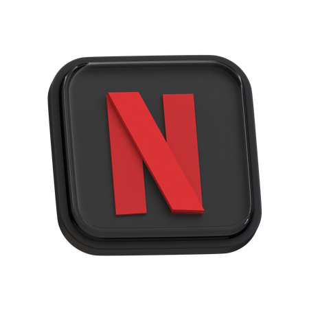 Free Netflix  3D Icon