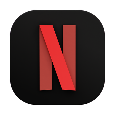 Free Netflix  3D Icon