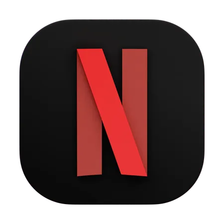 Free Netflix  3D Icon