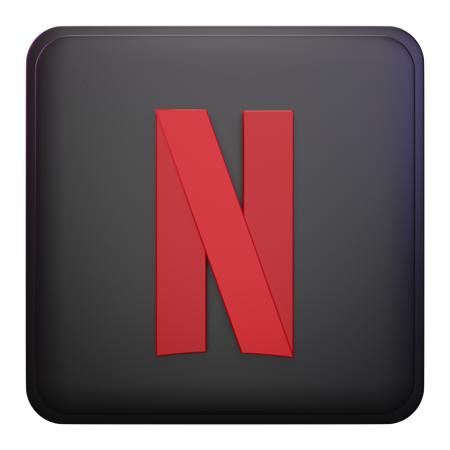 Free Netflix  3D Icon