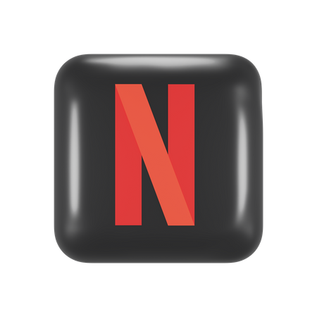 Free Netflix  3D Icon