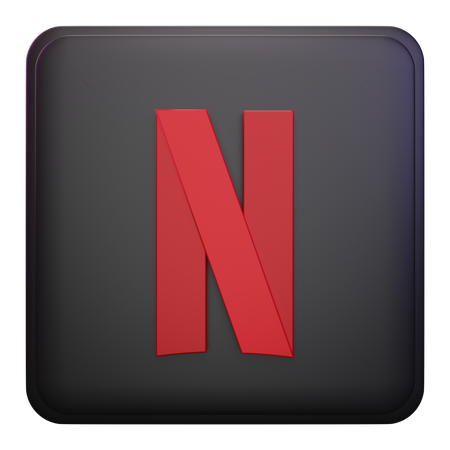 Free Netflix  3D Icon