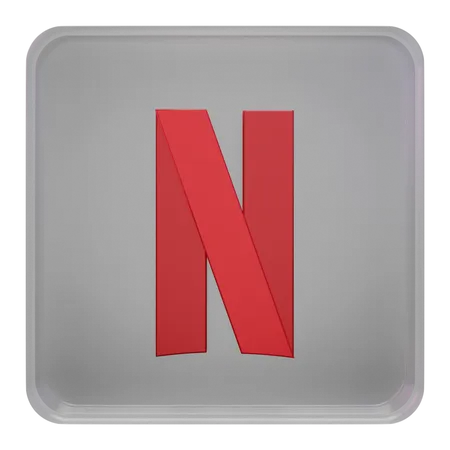 Free Netflix  3D Icon