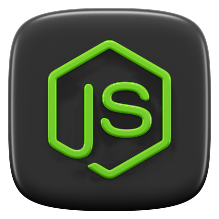 Free NodeJS  3D Icon