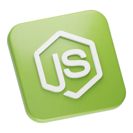 Free NodeJS  3D Icon