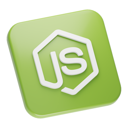 Free NodeJS  3D Icon