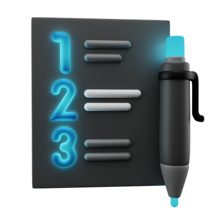 Free Notas  3D Icon