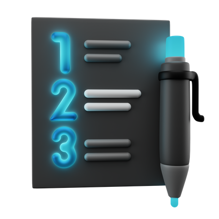 Free Notes  3D Icon