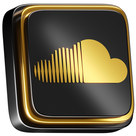 Free Nube de sonido  3D Icon