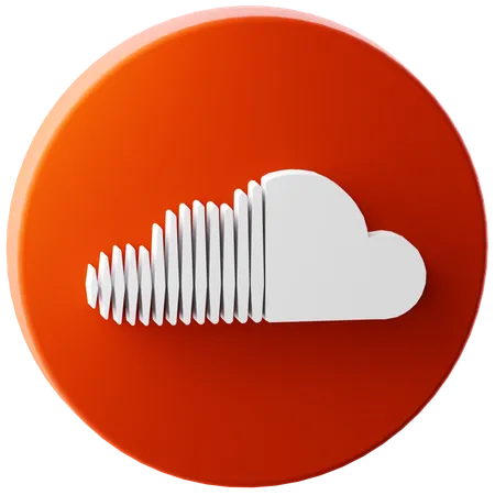 Free Nube de sonido  3D Icon