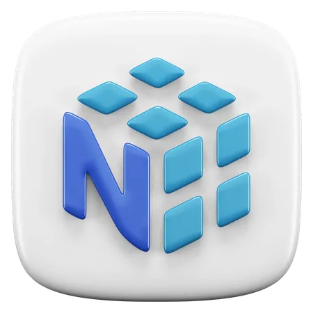 Free Num Py Logo Representing A Library For The Python Programming Language Adding Support For Large Multi Dimensional Arrays And Matrices 3D Icon