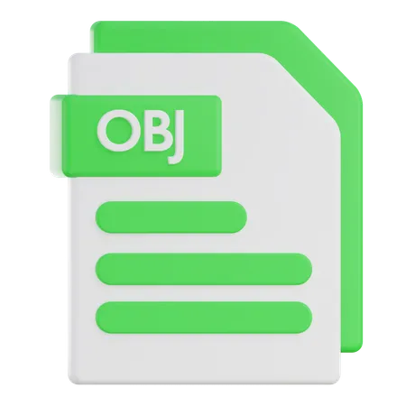 Free OBJ Files  3D Icon