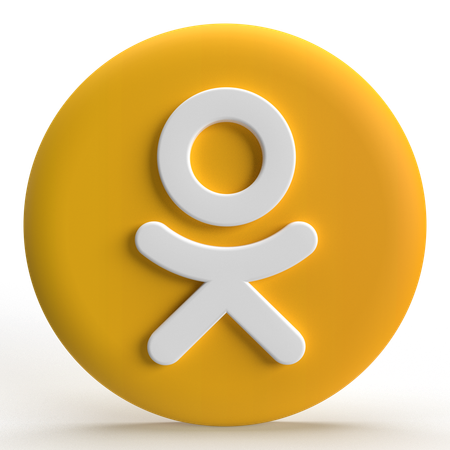 Free Odnoklassniki Icon  3D Icon