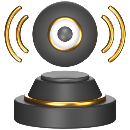 Free Oeil d'observateur  3D Icon