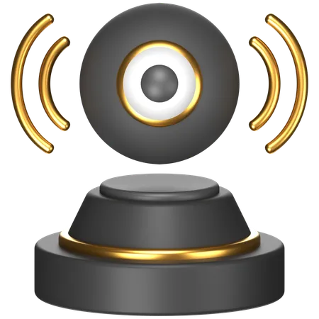 Free Oeil d'observateur  3D Icon