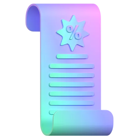 Free Offer Checklist  3D Icon