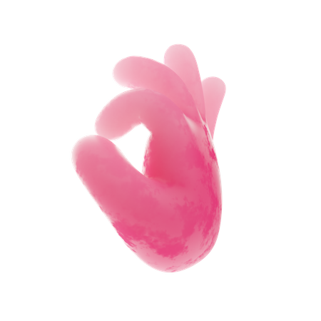 Free Ok, geste de la main  3D Icon